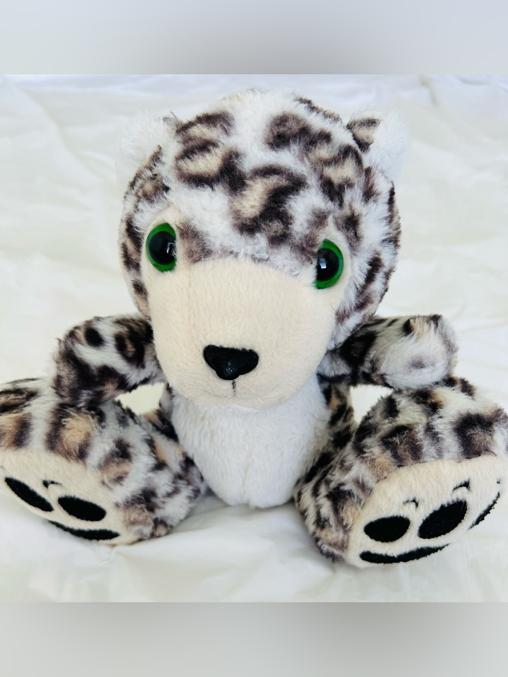 Sweet Feet Leopard / Cheetah plush stuffed animal,